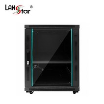 랜스타 LS-750HS 서버랙-블랙 19인치 750X1000X600 12U 서버랙, LS-750HS 서버랙