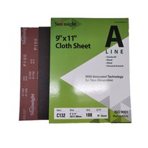 태양연마 천페이퍼 C132, 구형60번(1장)