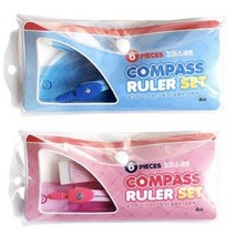 아이비스 2000 삼각자 컴퍼스 세트, 블루