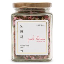 우리꽃연구소 도화차 복숭아꽃차, 1개, 25g