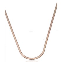신오메가 2mm 14k 목걸이