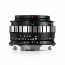 TT Artisan 23mm F/1.4 APSC 렌즈 연결 캐논 M 마운트 실버 수동 광각 미러리스 카메라용 USA 미국