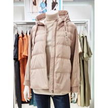 올리비아로렌 로우스트링 포인트 숏 다운 점퍼 VVBKDXW9491