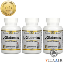 캘리포니아골드뉴트리션 글루타민 120캡슐X3통 고약사