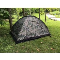 Unbranded 1~4인용 백패킹 텐트 경량 방수 캠핑 하이킹, DC, 2 Person 200 * 150 * 110 CM