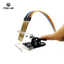 2.0mm 핀 피치 PCB 클램프 고정 장치 금도금 포고 3P 4P 5P 6P 7P 8P 9P 10P 프로브 클립 도구 프로그램, 13 2.0mm 2x8Pin, 한개옵션1