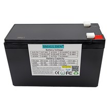 블랙박스보조배터리 12v 12ah 20ah 18650 리튬 배터리 팩 내장 10a 감시, 12v 12a 블랙