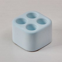 규조토칫솔꽂이 규조토 칫솔 스탠드 홀더 칫솔 스탠드 펜 주최자 다기능 small shelf 목욕 제품 화장실 wc 액세서리 칫솔꽂이 25, 푸른