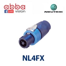 NEUTRIK 뉴트릭 NL4FX 스피콘 스피커 연결 커넥터