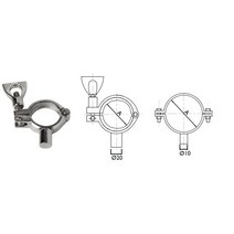 스텐 304쎄니타리 행거20A(27.2mm)위생용 관이음쇠