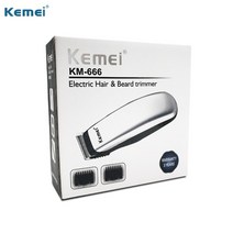 이발기 xiaomi 미니 헤어 트리머 남성용 클리퍼 휴대용 전기 깎기 3 빗 트리머, 협력사, 상자가있는 은색