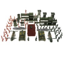 GHSHOP 130 조각 육군 Playset 장난감 5cm 군인 육군 남자 액션 피규어 키즈 장난감