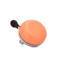 Kickstand Cycleworks 클래식 비치 크루저 딩동 자전거 벨 - 매트 블랙, Coral, 1개
