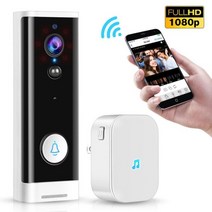 스마트 초인종 스마트 도어벨 스마트 도어락 스마트 초인종 스마트 도어벨 스마트 도어락 1080p video doorbell smart wireless wifi 358 68, 초인종과 딩동, EU 플러그
