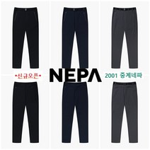 네파 (중계점) 냉감 원단으로 시원하고 패턴 없고 절개 없이 평상복으로 입을 수 있는 기지 바지 스타일 아웃도어 여름 남자 바지