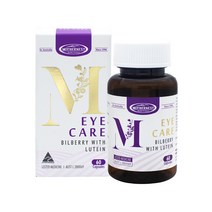 호주 건강기능식품 마더네스트 아이케어 빌베리 10000mg 루테인 10mg 60정 3개 시력 노안 영양제