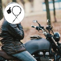 가속기 예비 부품 케이블 오토바이 스로틀 레버 알루미늄 액세서리, 01 Black 120cm, 01 Black 120cm