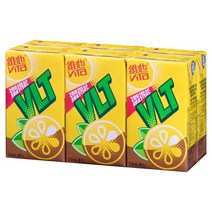 화한 중국식품 비타레몬티 중국음료수 종이팩 250ml*2팩세트, 250ml*2팩