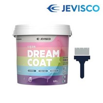 드림코트 크리스탈 그레이 0.9L 안전 셀프벽지페인트.지킴이단열필름(무료배송), 900ml