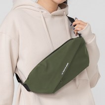 얼티밋기어 스포츠 슬링백 크로스백 여행 자전거 등산 허리 힙색 방수 가방, 카키(khaki)