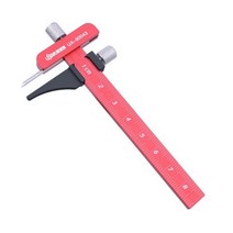 Ustar 모델링 도구 등축 득점 눈금자 평행 스크라이브 취미 모델 DIY 제작을위한 대칭 스크라이빙 428601, 1 pcs