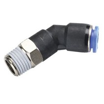 국산 제조 에어호스 연결 다용도 원터치 피팅 L자 꺾임 3구형 PHL(3) type, 0603