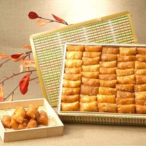 안복자한과 담양 우리밀약과 1kg 선물세트 식품명인의 전통과자