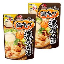 아지노모토 나베큐브 농후백탕 8개입 x 2봉지