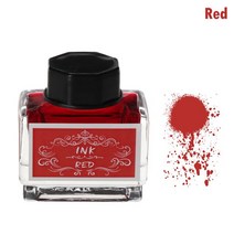 만년필 탄소 없는 컬러풀 잉크 15ML 1 병 그림 글씨 그래피티 용품 깃털 펜 프린터 화학, Red