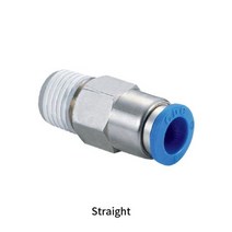 다용도 에어호스연결 유공압 핸드 제어 조절 원터치 일자형 체크 밸브 CVPC type, 0601