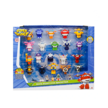 슈퍼윙스월드공항크루30팩 장난감 창의력 승용 교구 프라모델 남녀노소 활동 조립 모형 완구 어린애, 단일