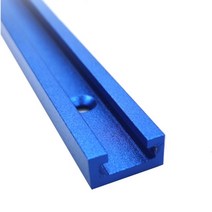 목공기계부품 목공부품 t track 알루미늄 목공 슬롯 miter track jig, 푸른, 800mm