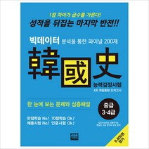 빅데이터 분석을 통한 파이널 200제 한국사능력검정시험 중급 최종동형 모의고사, 고시연구원