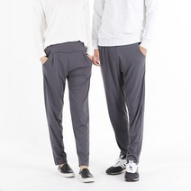 남녀공용 더 편한바지_솔리드차콜