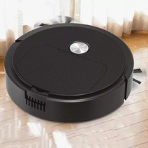 다기능 로봇 진공 청소기 3 in 1 usb 충전식 스마트 청소 로봇 자동 스위퍼 진공 청소기, 2 black