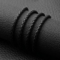가죽 목걸이줄 레더 끈 써지컬스틸 추천