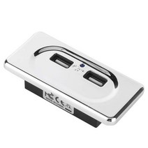 듀얼 USB 충전기 3.1A 충전 USB 포트 소켓 12/24V 보트 RV 캐러밴 교체 RV 액세서리 (순백이 아님), 한개옵션0