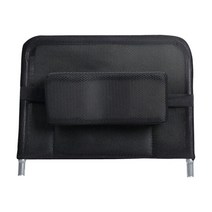 GHSHOP 좌석 폭 40cm-50cm를 위한 휠체어 머리 받침 지원 휠체어 부속, 옵션, 탄소강 스폰지 메쉬 천, L