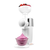 소프트 아이스크림 기계 소프트아이스크림 콘아이스크림 메이커 큰보스 Swirlio 아이스크림 기계 냉동고 과, 03 Purple_01 110v