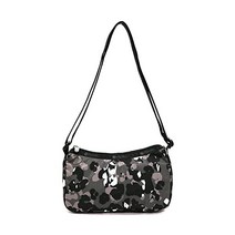 LeSportsac 레스포삭 숄더백 2780 DELUXE LULU F693 LAFAYETTE LEOPARD NOIR