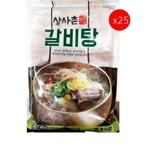 [더착한푸드]명가 소갈비탕 570g 25개 식자재마트 대용량 업소용 소갈비탕 즉석탕 즉석식품 간식 안주 탕류