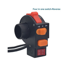 전동킥보드스위치 electric bike scooter light switch dk226 ebike 램프 및 혼 스위치 오토바이 버튼 can control turn light, f 한 역으로