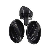 NewYall Pack of 3 Black HVAC Heater A/C Control Knob null, 1, NewYall Pack of 3 Black HVAC H