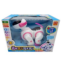 해피퍼피 LED 작동 로봇 강아지 로봇 애완동물