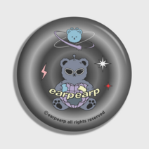 어프어프 Space night bear-black(거울), FREE -