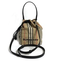 버버리 BURBERRY스트라이프 버킷백 8026737 리폼