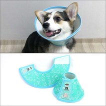VEDANA_ 프로텍션 미용 얼굴 머리 컬러 개 목 애완용 습진 냥이 진표 고양이 커버 수술 동물병원 상처보호 물림 보호대 강아지 8631957p, 사이즈, 5호