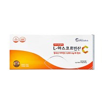 라이트팜텍 L-아스코르빈산 100포(3g X 20포 X 5개입) 영국산 비타민C 3 000mg/포, 3g, 5개