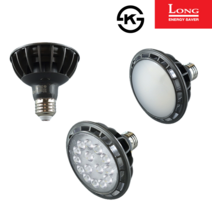 롱엘이디 코스모스전기 LED PAR30 15W 파30 램프 확산형 집중형 KS 인증 전구, LED PAR30 15W 집중형, 주백색 (아이보리 빛)