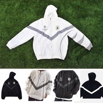 독일 축구바람막이 집업후드 반사광 C920